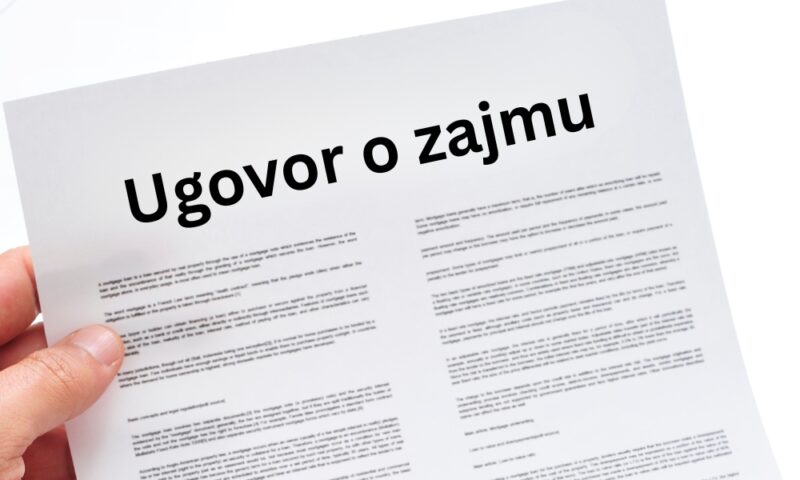 ugovor o zajmu