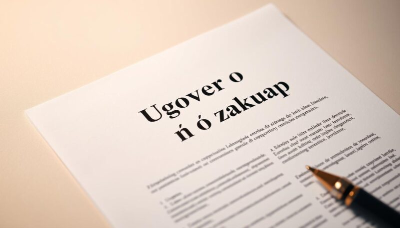 ugovor o zakupu