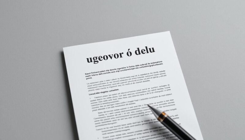 ugovor o delu