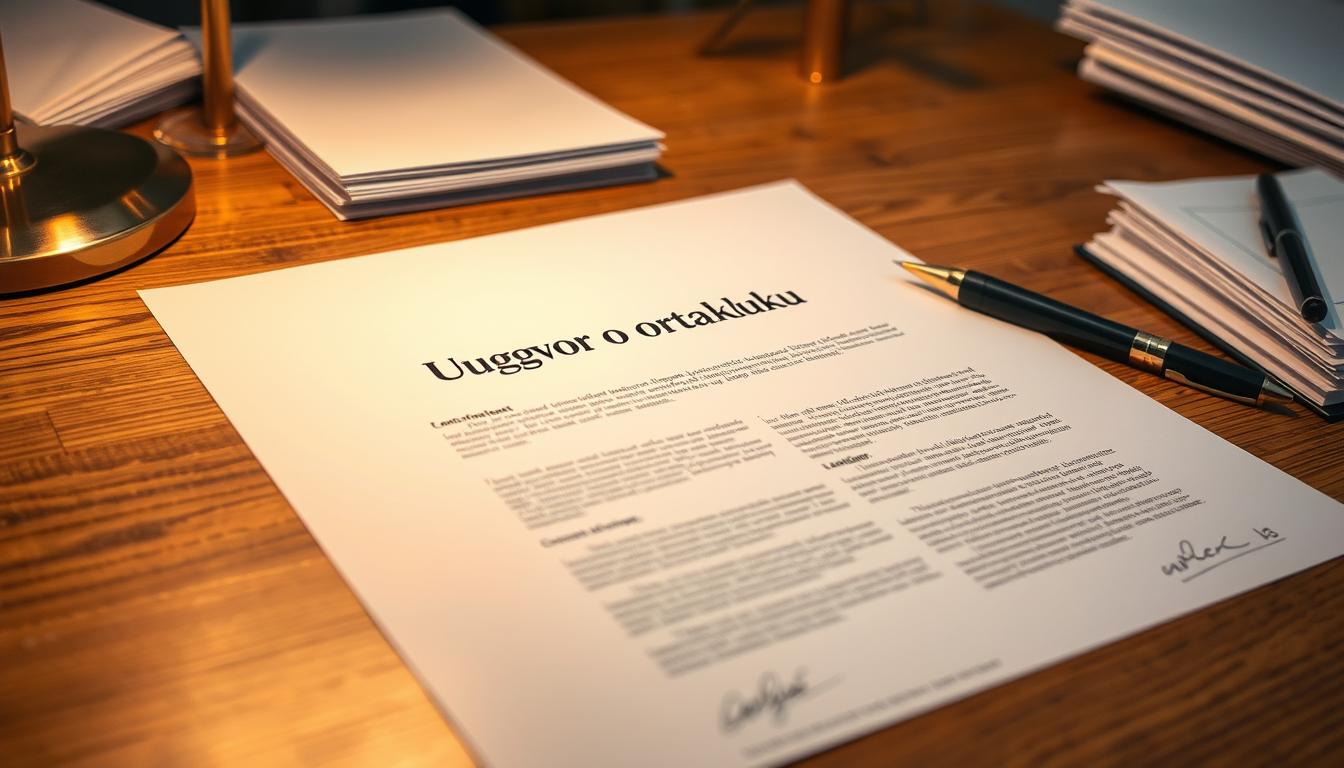 ugovor o ortakluku
